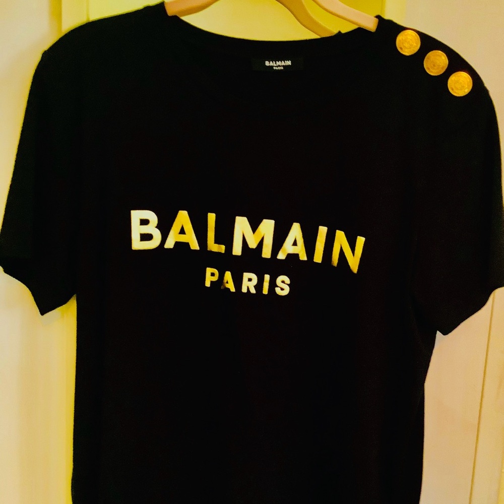 Balmain pre-loved tee